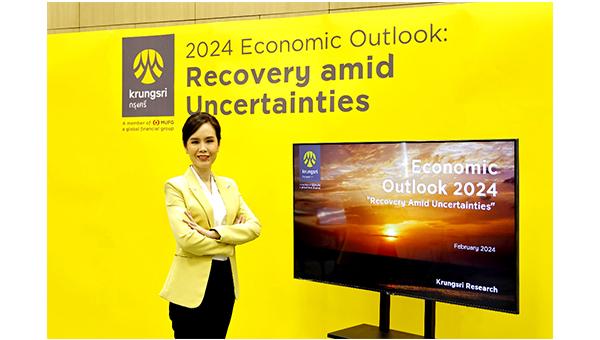 Krungsri Research 2024 World Economy Forecast: Low Growth Trends and Impact on Thai and ASEAN-5 Economies